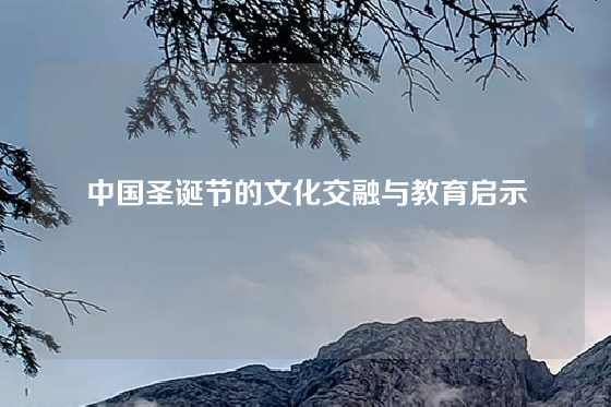 中国圣诞节的文化交融与教育启示